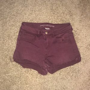 AMERICAN EAGLE HIGH WAISTED SHORTS